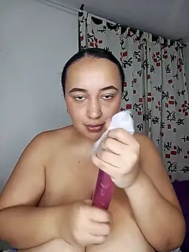 Blowjob - video oleh model kamera Miss-boobs