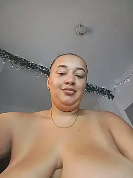 playing in the bathroom - video by Miss-boobs cam model