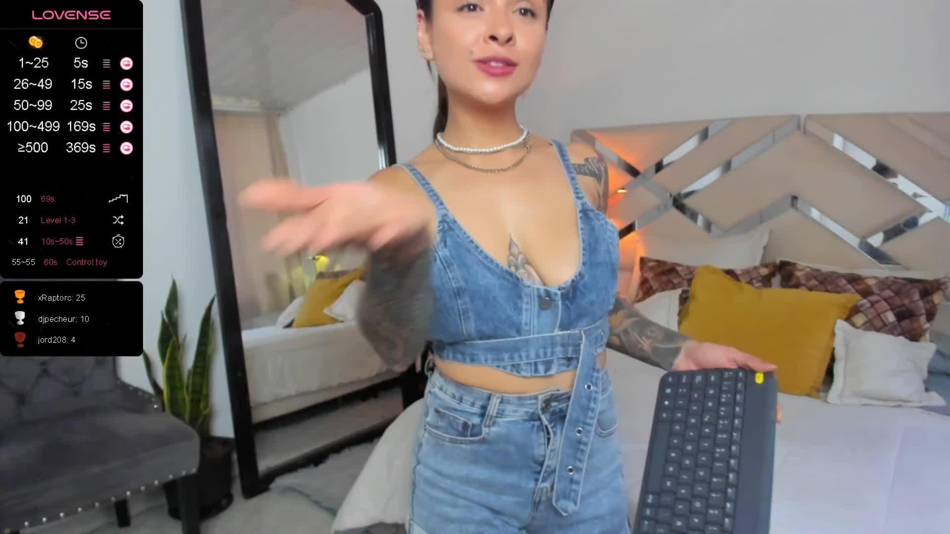 ✨💦🍑 Desnuda · Follar · Chorro / Naked · Fuck · Squirt ⏱️23 min - video by Selena_G69 cam model