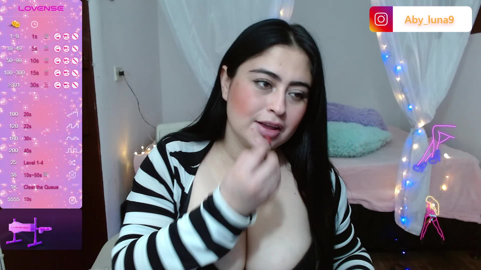 7 - video by aby_luna_ cam model