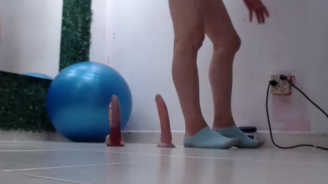 dildo in ass squirt+ chocolate