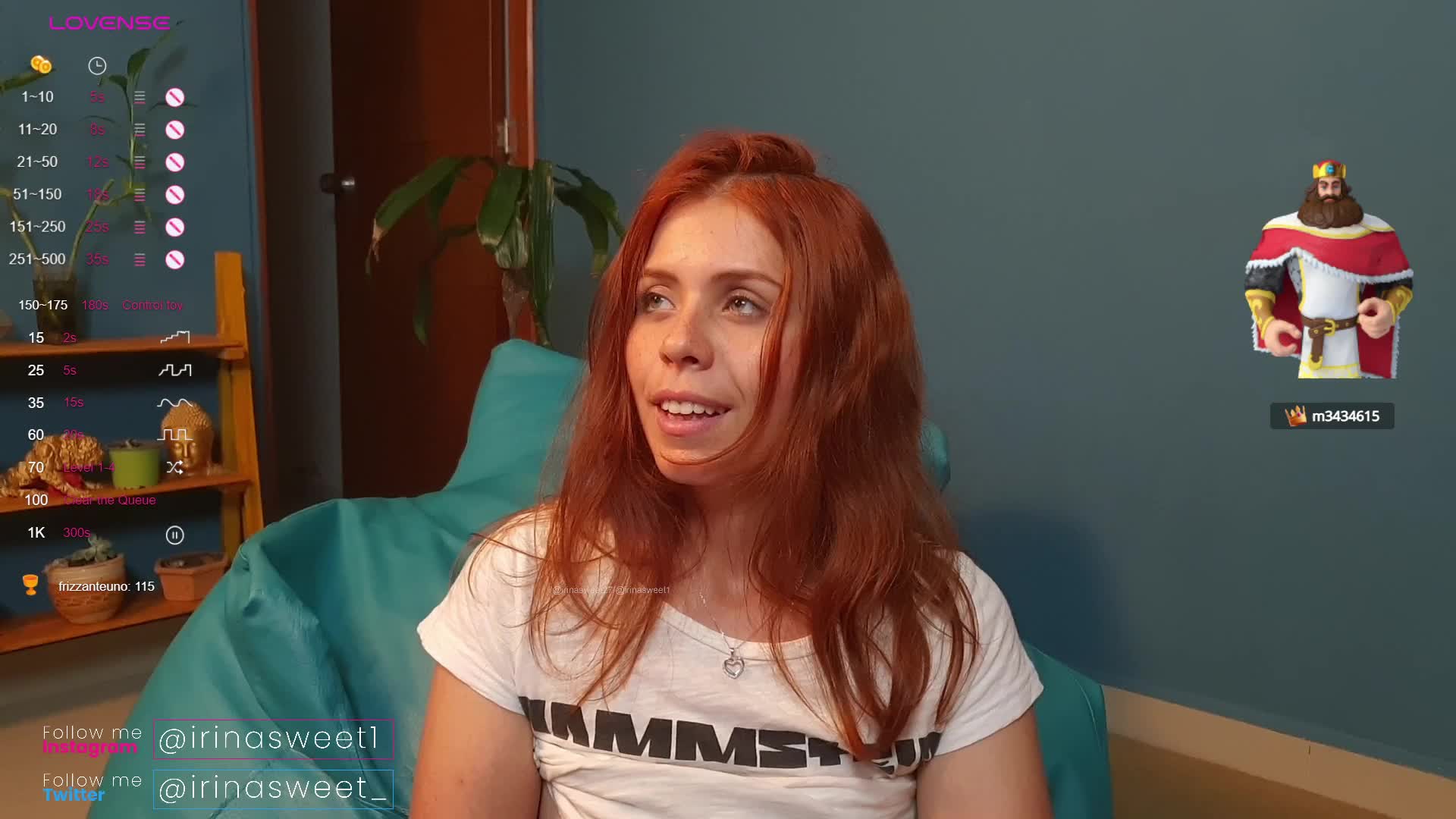 Private Show - video by irinasweet27 cam model