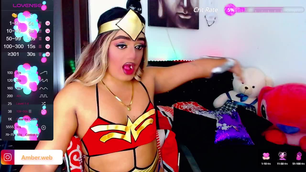 wonder woman cum show