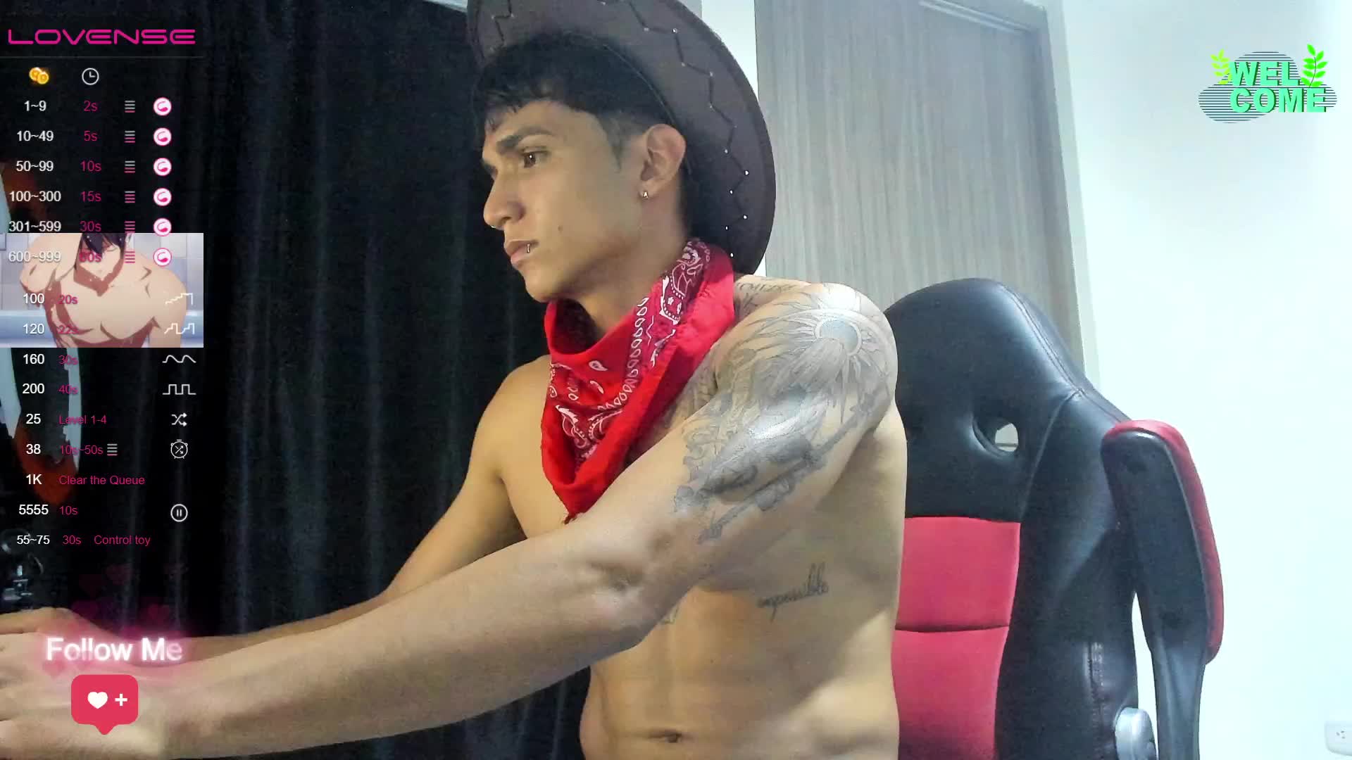 cowboy 😋 - video by muscle_boyhorny cam model