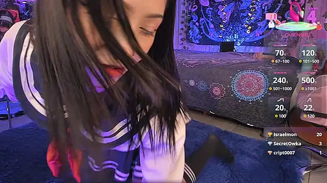 Asian hoe and titties - video by LanaKyutt cam model