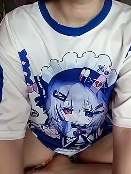 Full naked with face - video by lovely_nekochan cam model