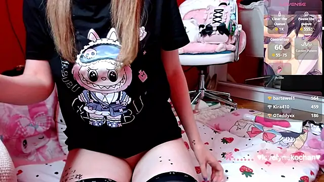 I dominate one person during private show ! You listeing me what I says ! full naked nekochan - video by lovely_nekochan cam model