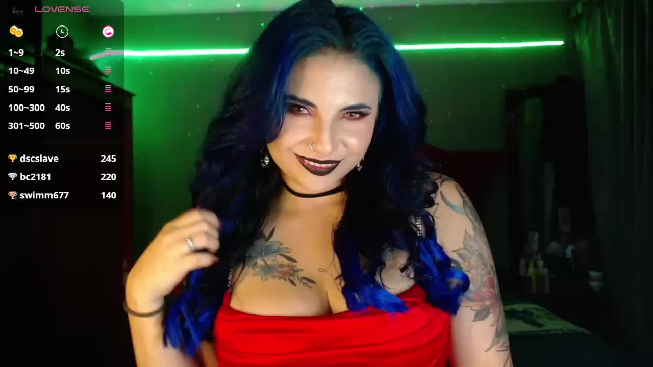 [1 Oct 05:07] Private Show - video by black_wiidow cam model