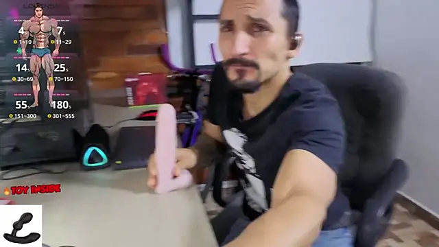 Sucking a very big dildo - vídeo de Marck_Muscle modelo de câmara