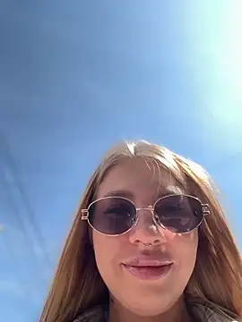 Just naked and doggy❤️ in public bathroom - video by NewLale cam model