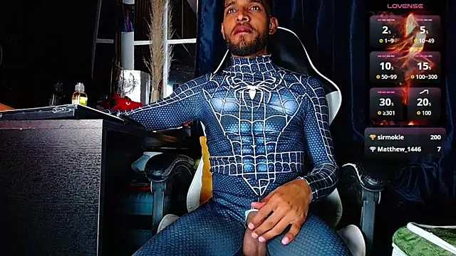 Private Show spider man hot - clip cu the_dog_lian model videochat