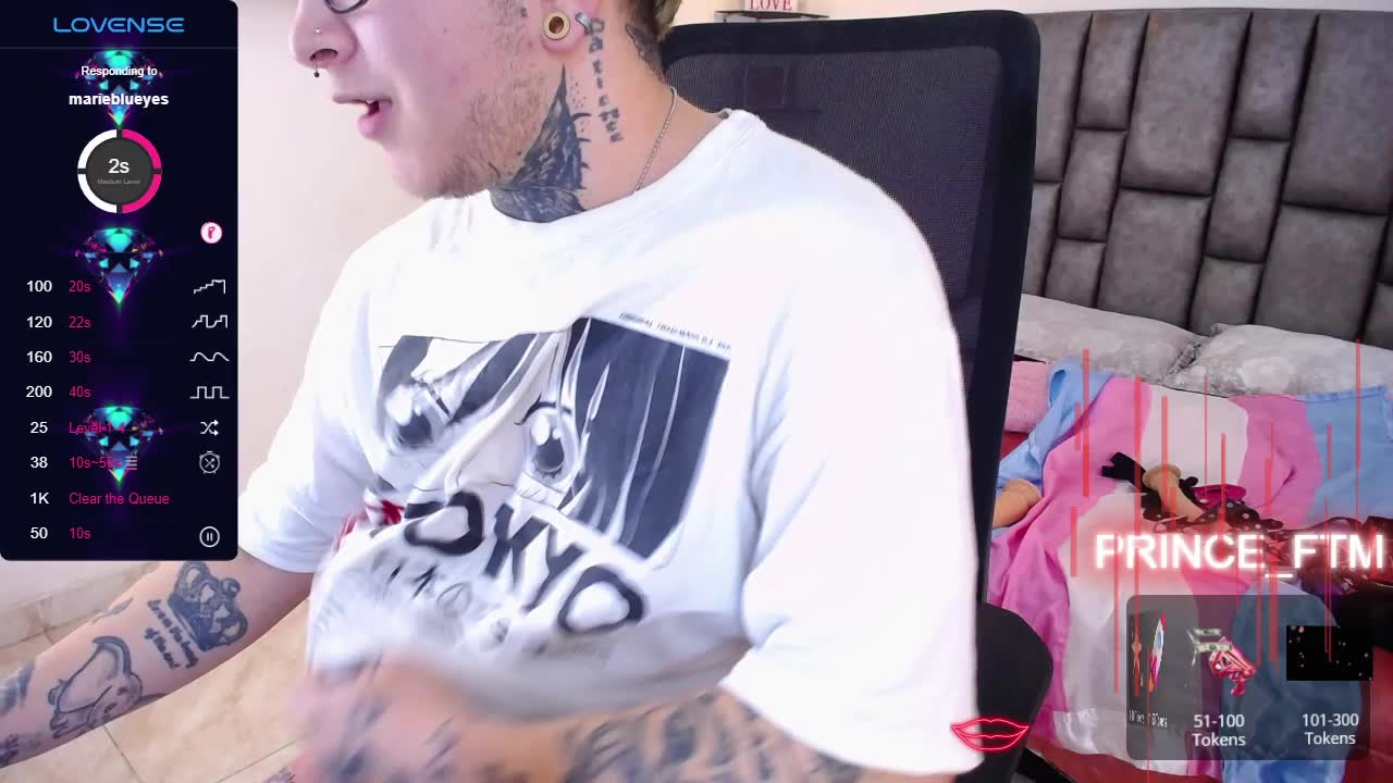 damm baby - video van princeFtm cam-model