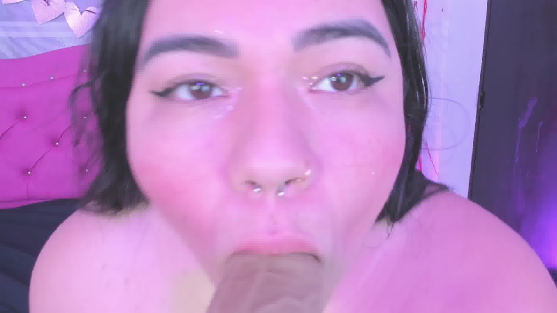 Private Show: deep with milk + ahegao, sexy hairy ass with creampie