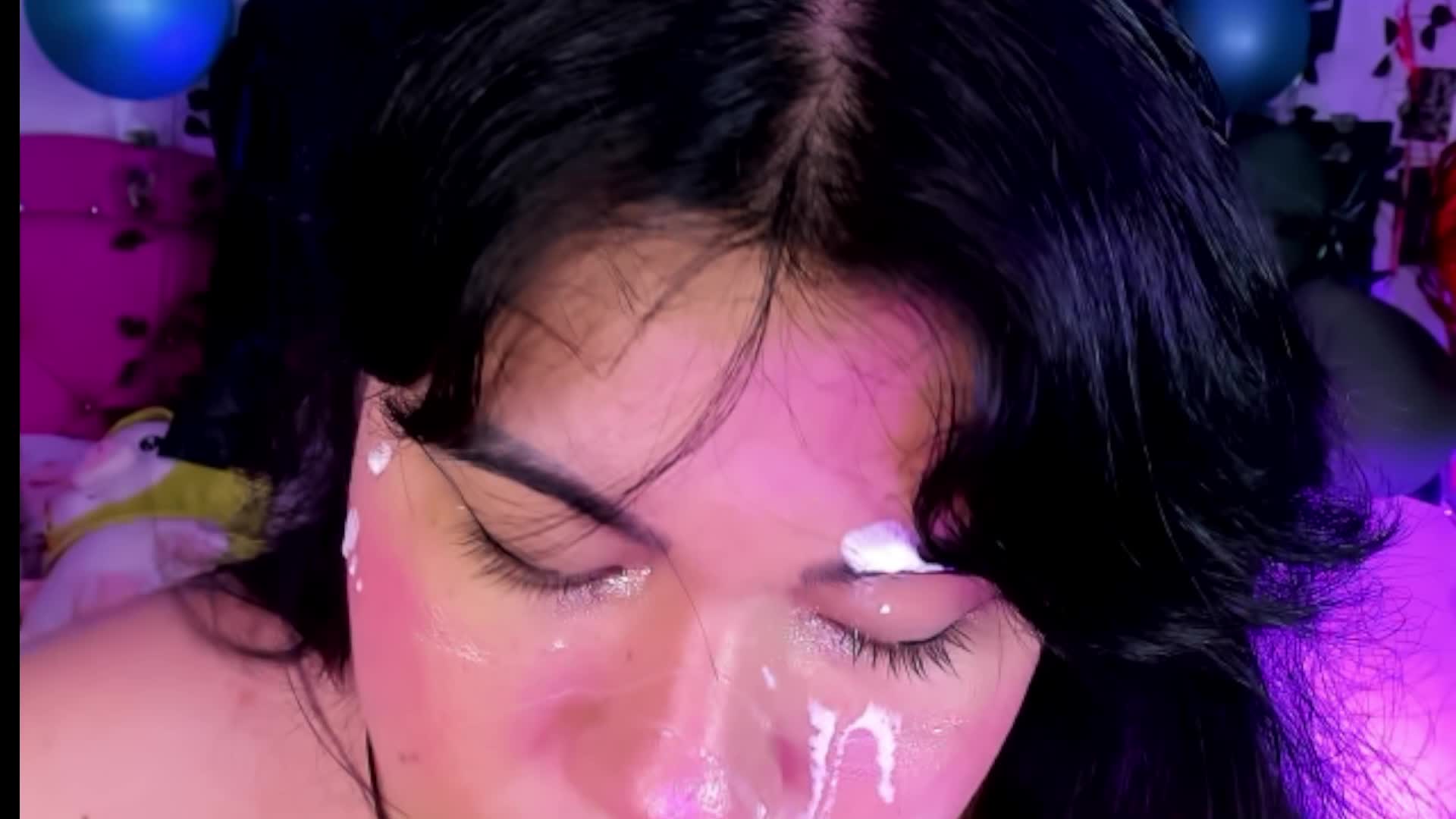 sloppy in face and pussy hairy - video by Samanta_Bigboos cam model