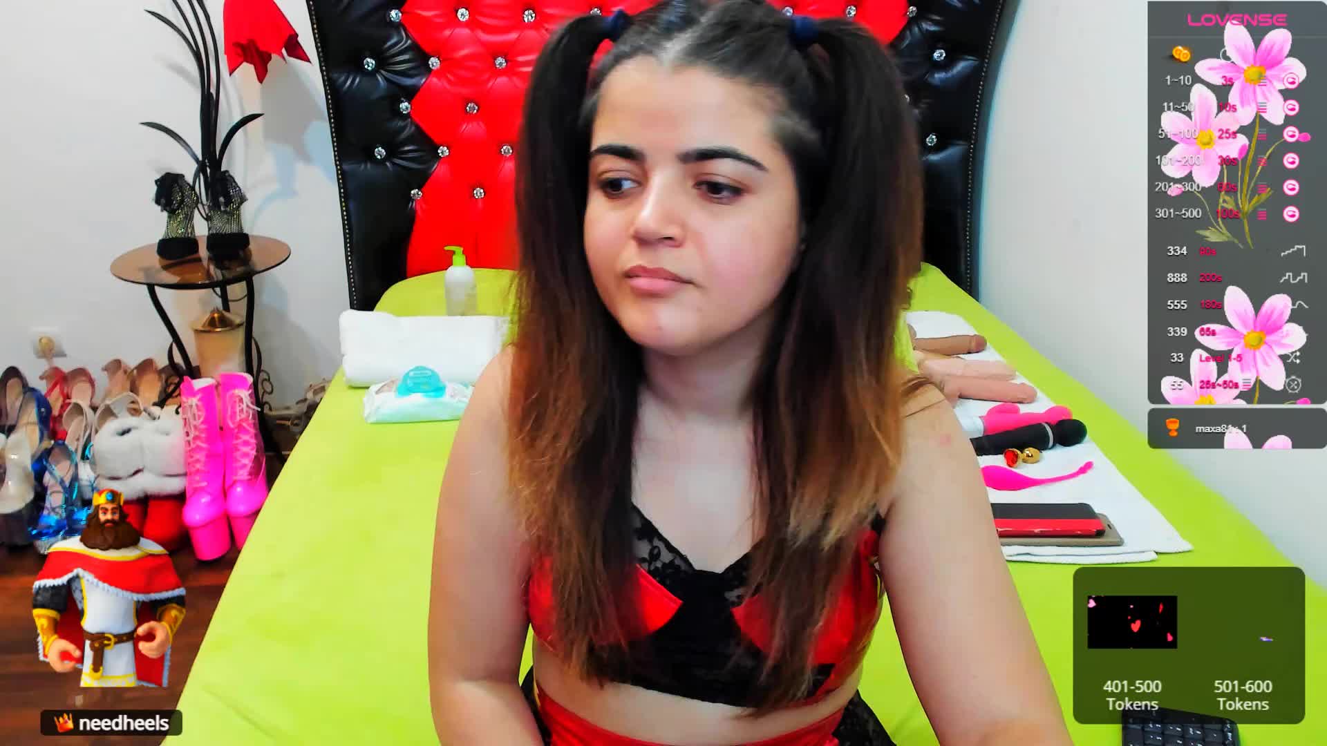 Tease you with the butt plug in my ass - clip cu Hot_Falling_Devil model videochat
