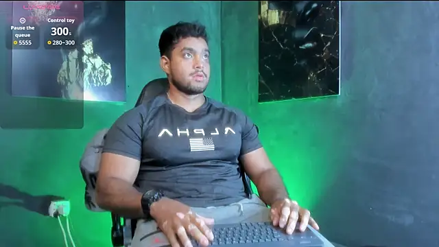 Spit on chest.. Private Show - video by Big_furry_bear13 cam model