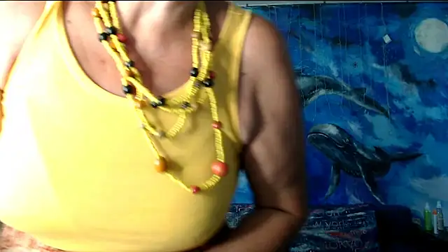 Hot show in a new room! Dolphins on the wall - video by Zosya1111 cam model