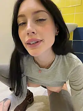 Suck you deep at the public sink!
