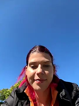 Private Show in park - video by RiriRoseey cam model
