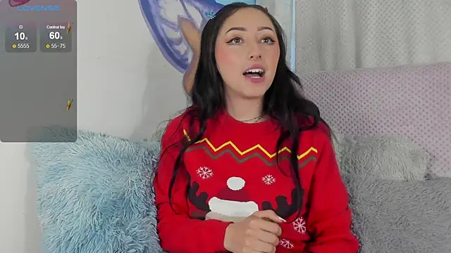 sucking cock at christmas - video by v1cky_ cam model