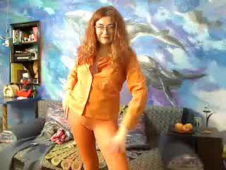 Orange Pantyhose!