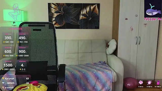 [20 Jul 01:30] Private Show! Fuck boobs – video af D0nna_ cam-model