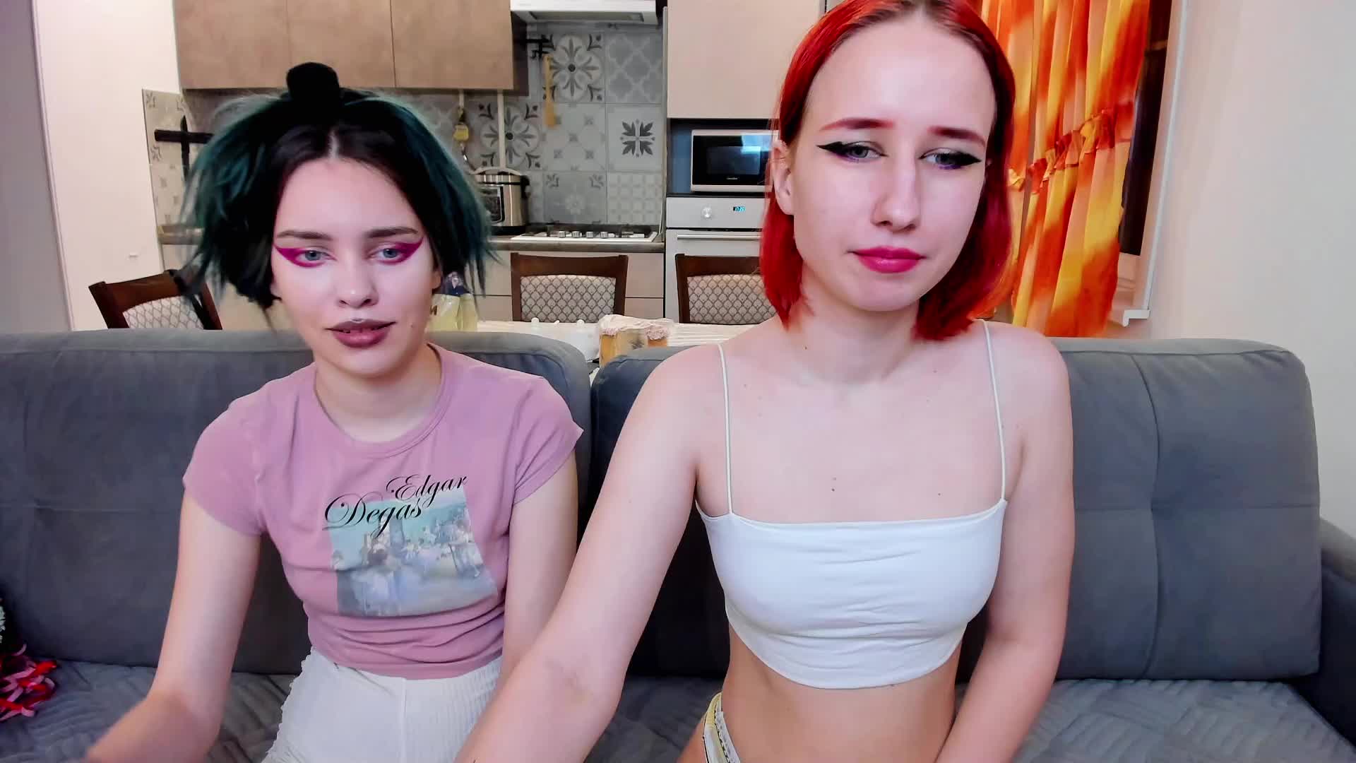 Private Show (bondage, foot fetish)
