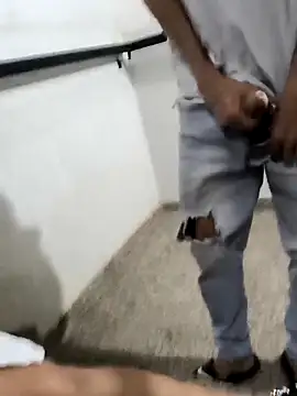 The neighbor touches my tits on the stairs