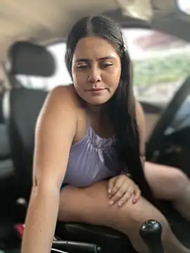 naked in the car - vídeo de la modelo de cam Natalia_Cleark09