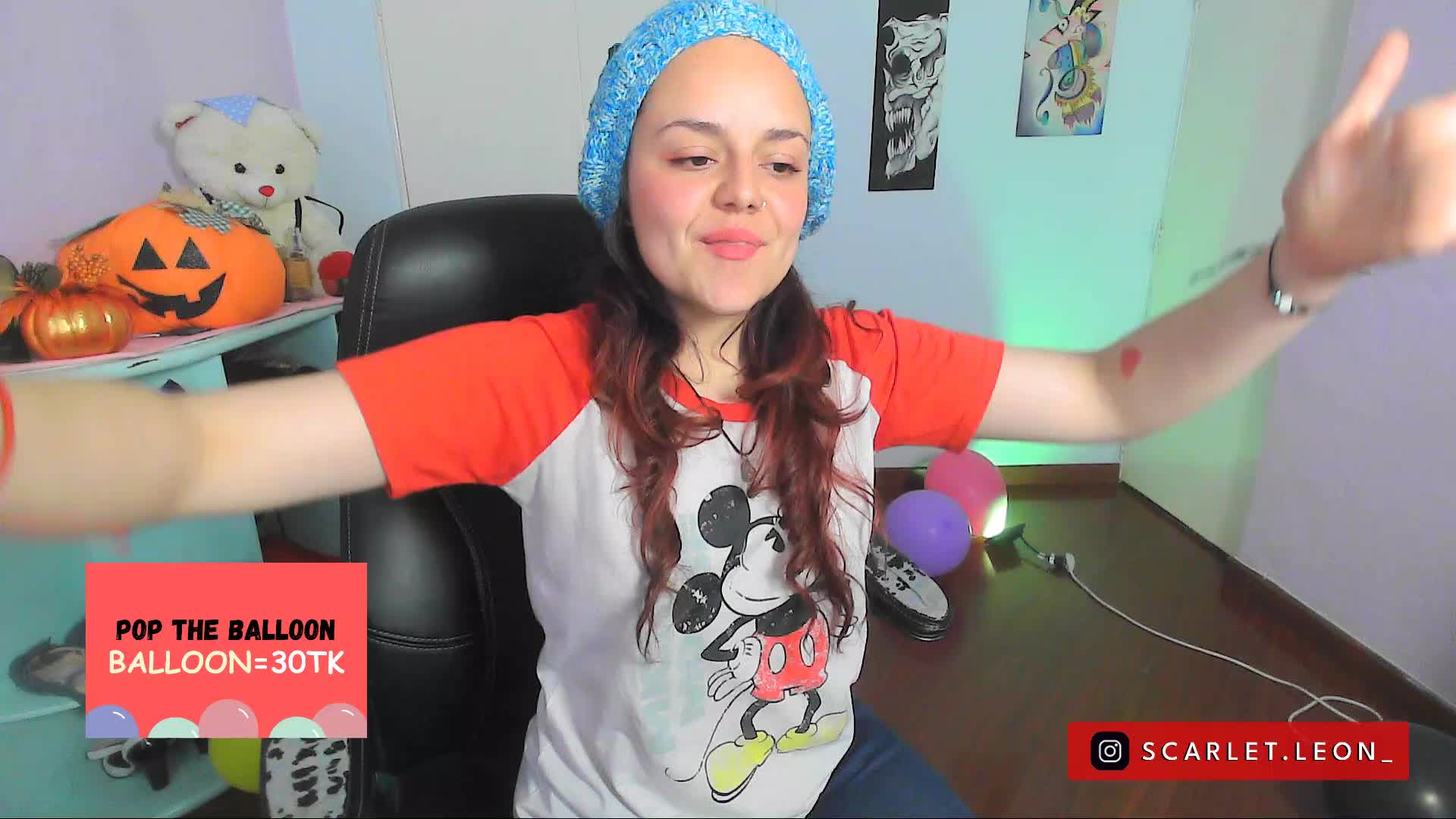 A delicious orgasm! – video od webkamerové modelky Scarletleon77