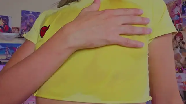 wet T-shirt, hard nipples