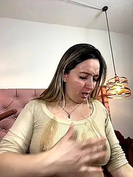 show saliva - video by antonella87 cam model