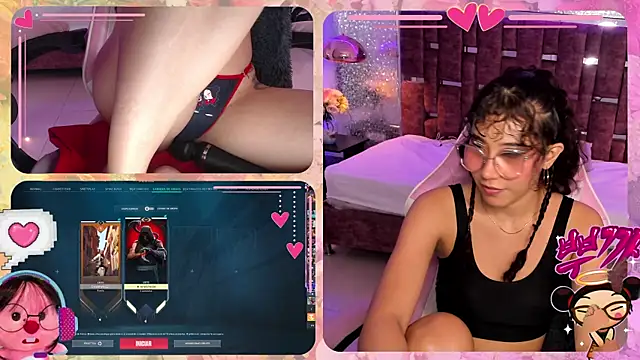 "Let's play ... but here you always lose your clothes 😈 - video by RossieGamer cam model