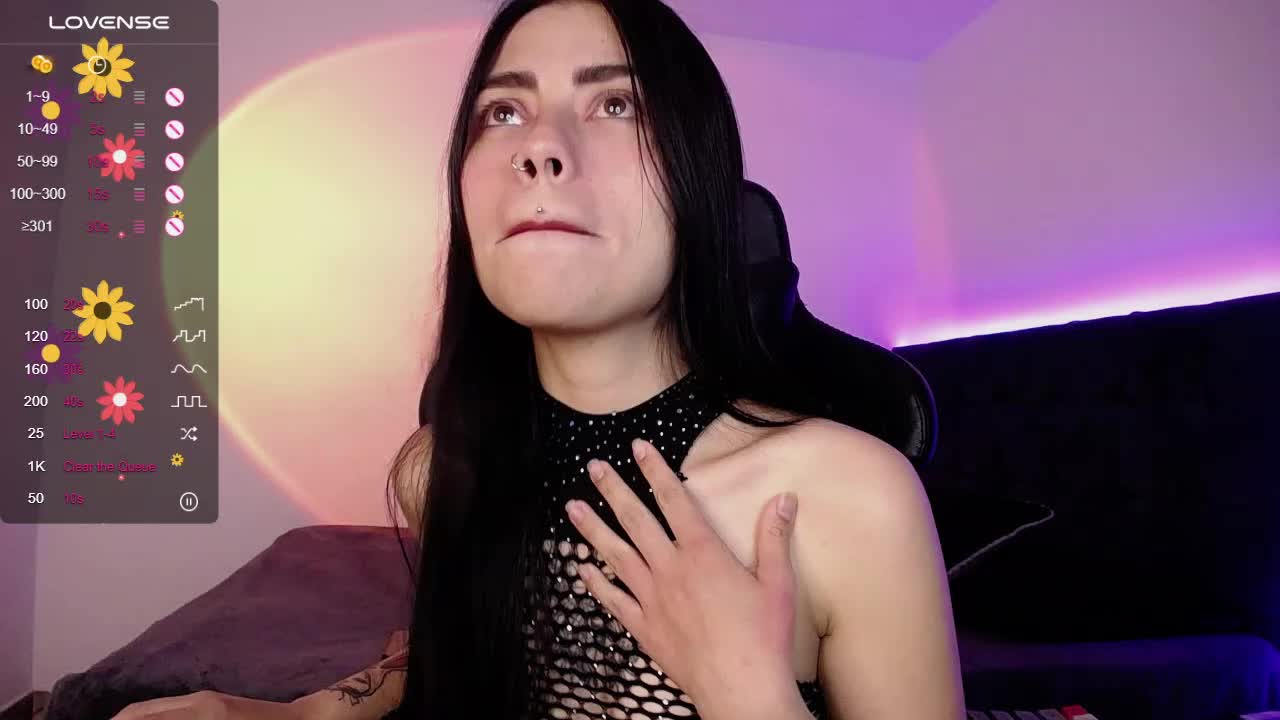 saliva and fuck - video by nea-w cam model