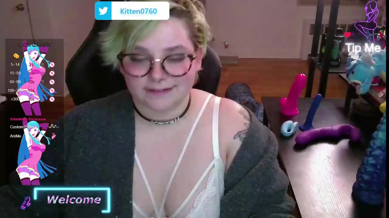 [14 Dec 00:19] Private Show - סרטון של kitten0760, דוגמן/ית מצלמה