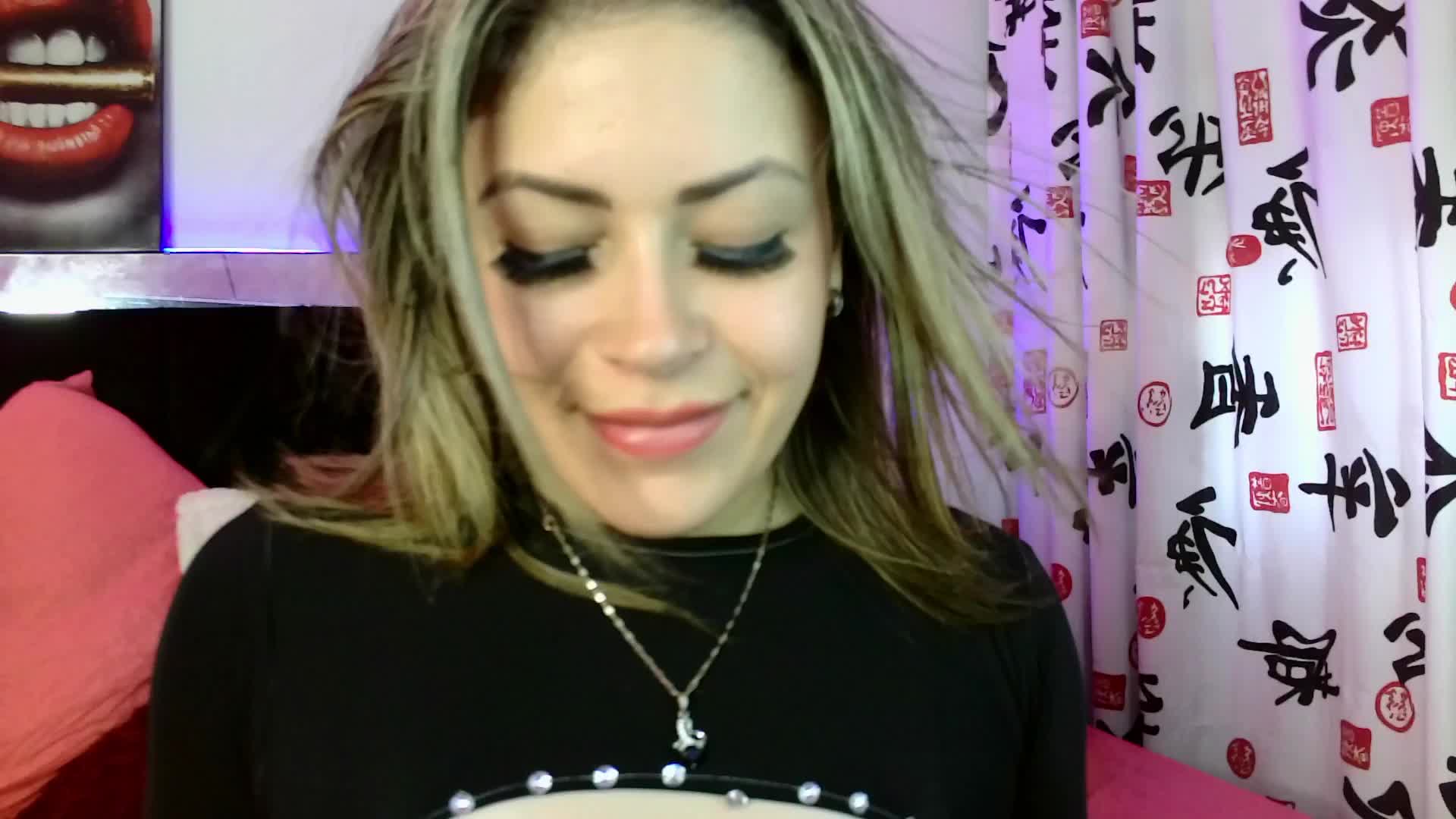 con tu liguero azul.. – video od webkamerové modelky Natalia_Montoya