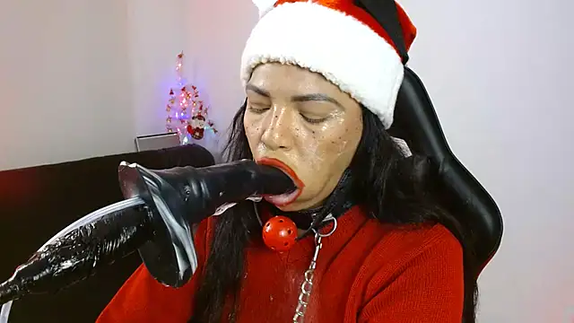 deepthroat horse cock - facial - 視頻由 Anabel693 主播提供