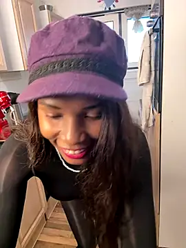 Cowgirl dildo ride with  Nylon Jumpsuit in the Kitchen🔥 - video av Squirt-Fuck-Queen cam-modell