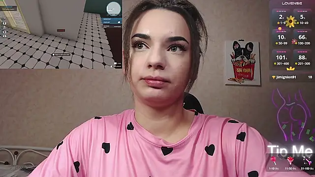 Mini show - video by Pandochka cam model