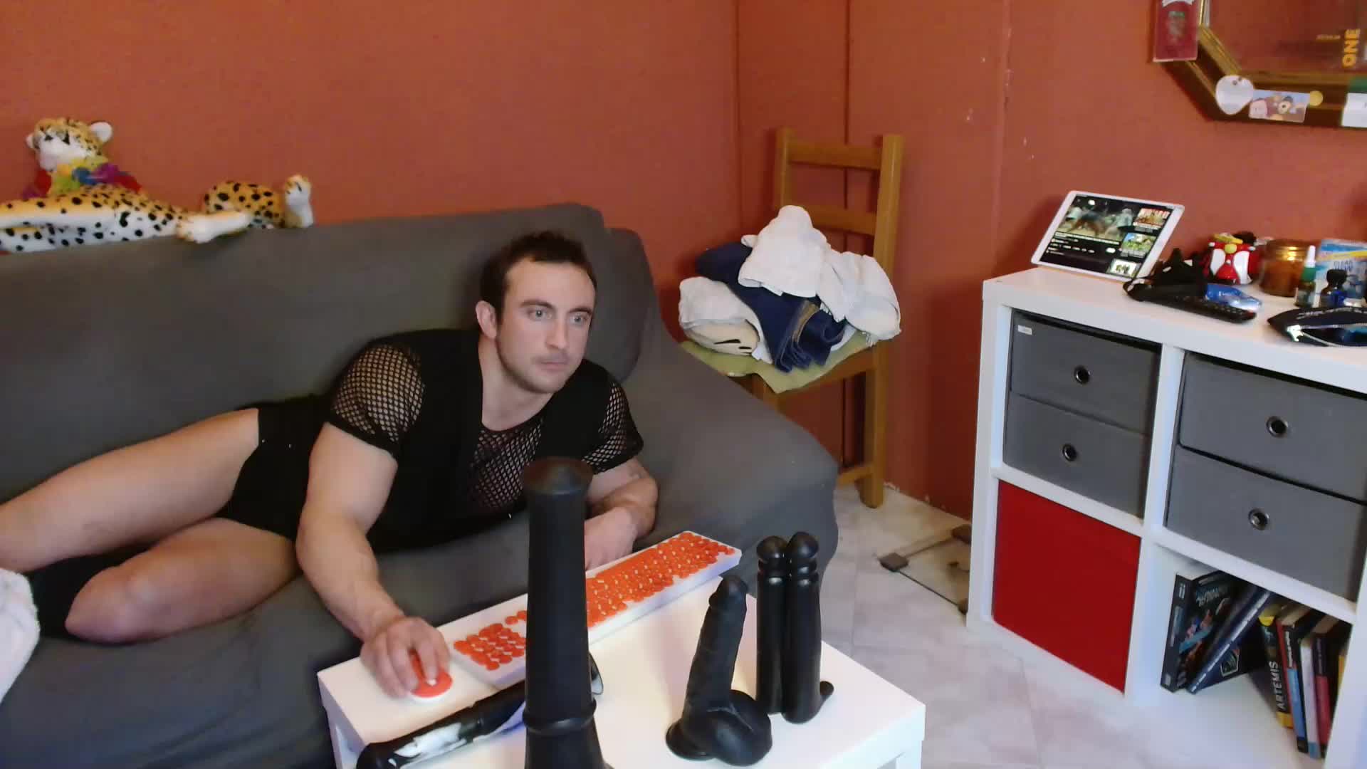 Single, Double and Horse dildo fucking Private Show - video av LeleMrBoa93-FF cam-modell