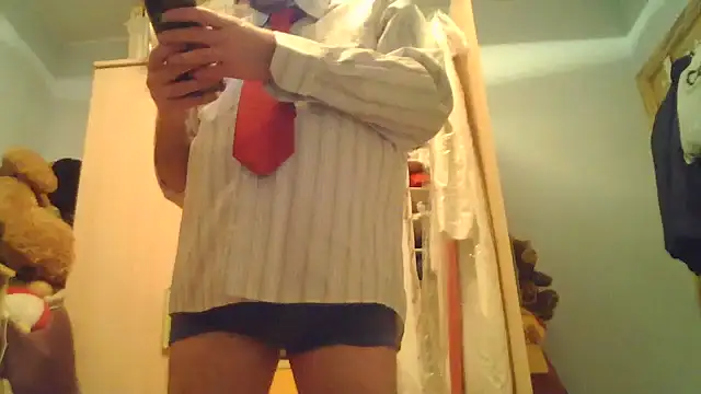 Masturbándome con camisa y corbata - סרטון של tioenbolas78, דוגמן/ית מצלמה