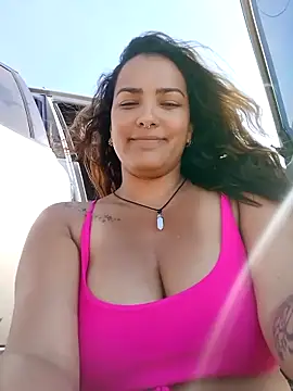 naked on the beach - فيديو من camiysebas21 موديل الكام