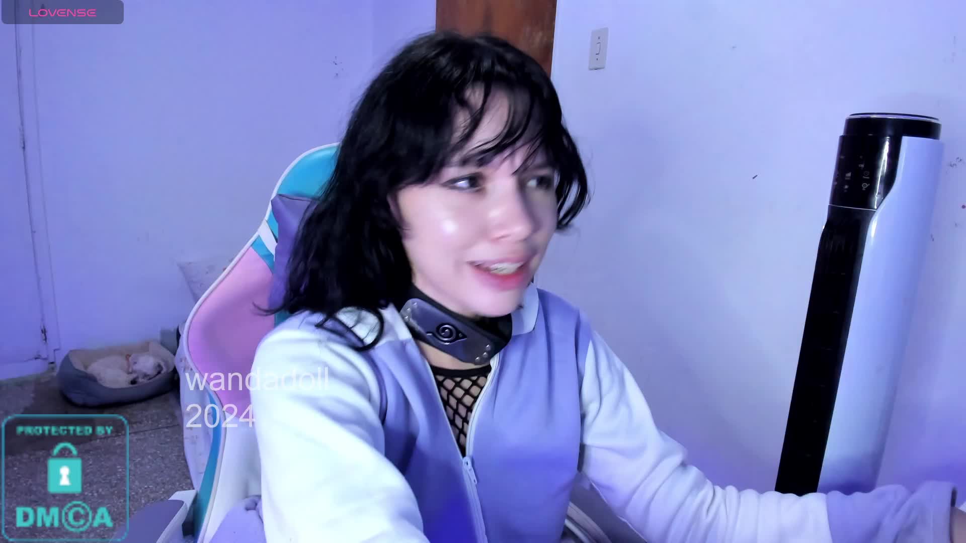 Hinata tits, fingering and twerk - video by WandaDoll cam model