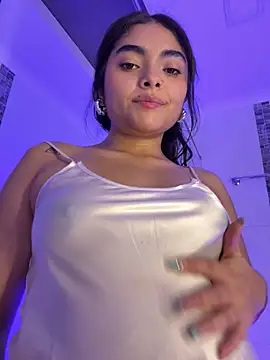 Do you like my satin wrapped curves? ).( - video by GiselOrtiz cam model