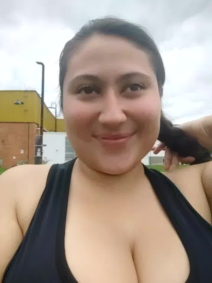 Boy touches my tits in the park