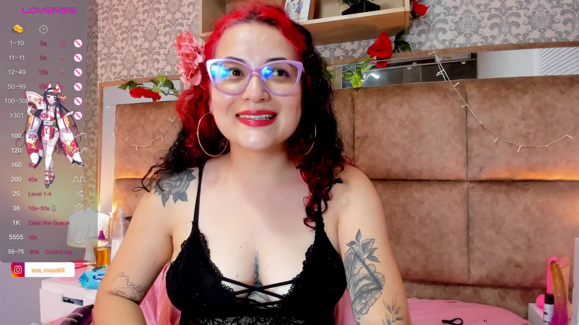 🥵🔥 - ক্যাম মডেল eva_rosse69-এর ভিডিও