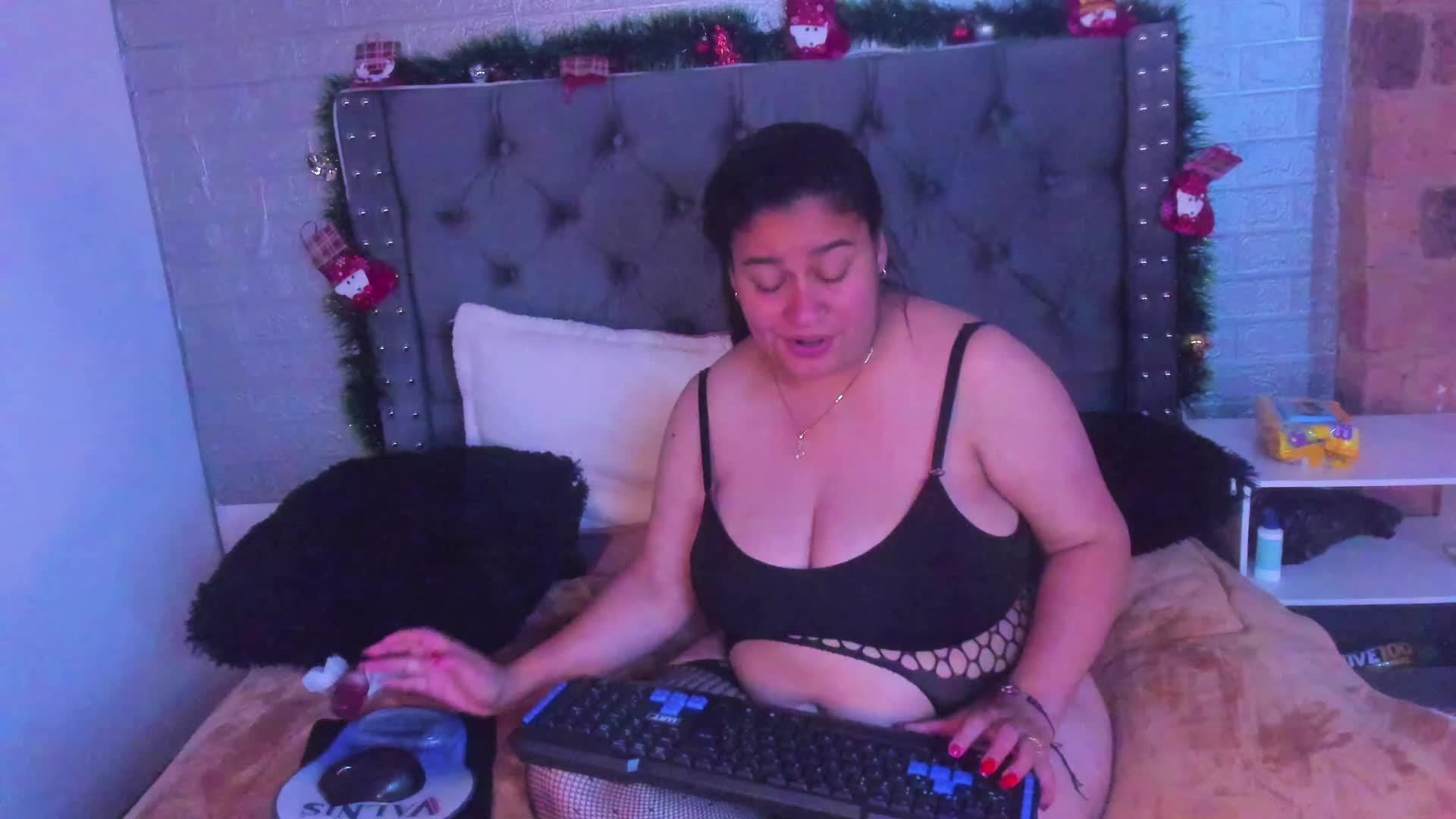 I spank myself, and then I take a cock