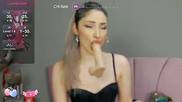 Sexy tease and sloppy blowjob - video by AriannaMoonXx cam model