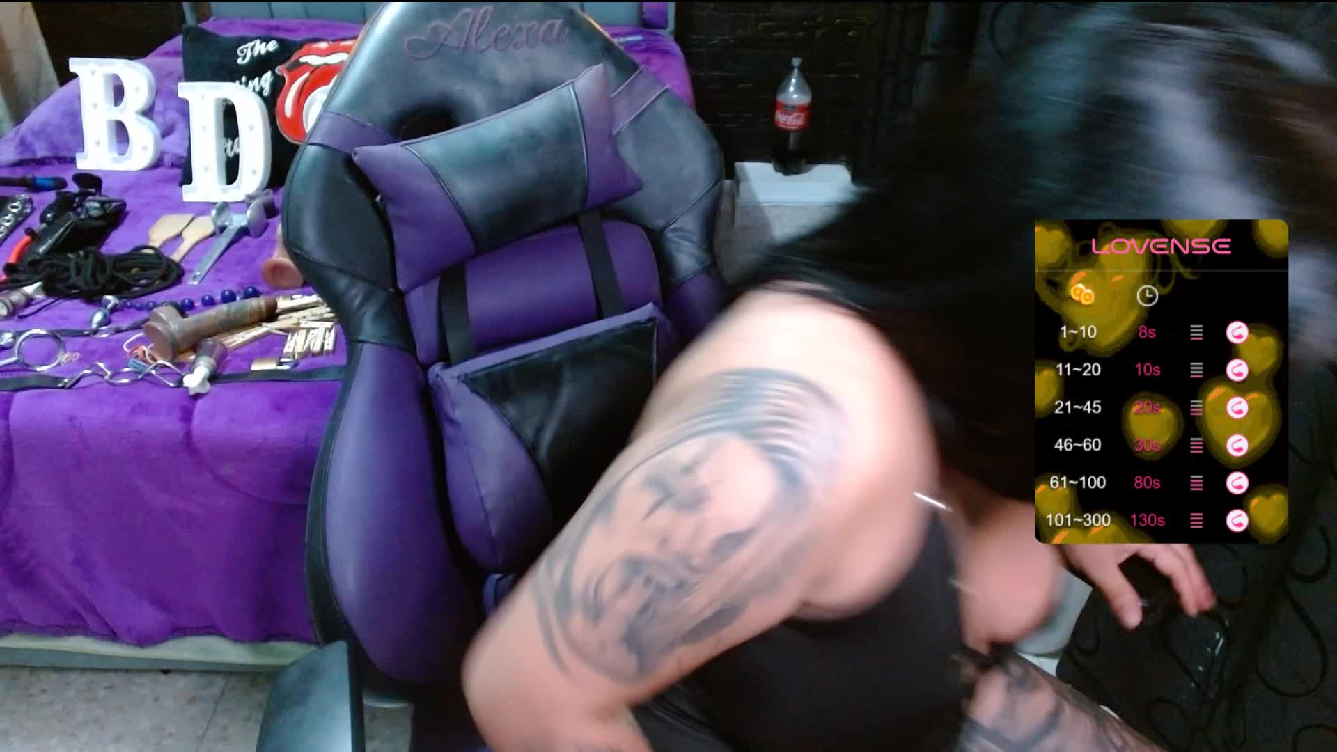 cable spanking - Video von Alexa_Slavehot777 Cam-Model