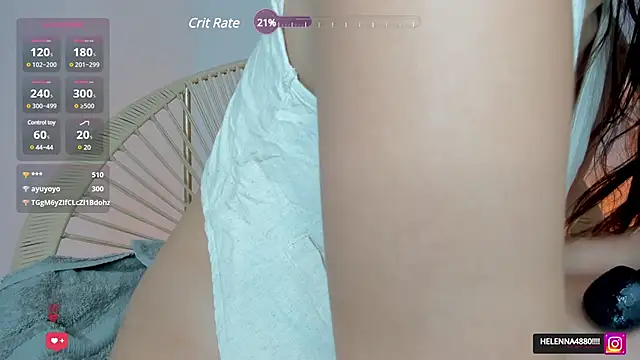 [20 Feb 19:35] Private Show - video by HelennaMoon_ cam model